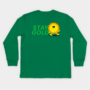 Stay Gold Kids Long Sleeve T-Shirt